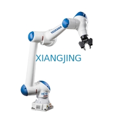Le robot de collaboration humain de l'axe HC10 6 avec la main a guidé l'enseignement pour l'Assemblée, machine tendant, manipulation matérielle