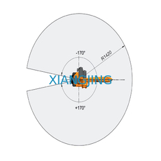 KR10 R1420 a utilisé le rail linéaire de voie de robot de Kuka pour le bras de robot de soudure