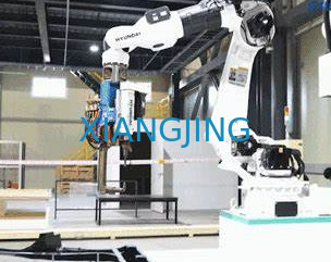 6 robot de soudure de Hyundai HH10L de manipulateur industriel d'axe avec le soudeur And Welding Torch
